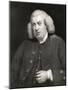 Portrait of Dr. Samuel Johnson (1709-84)-Sir Joshua Reynolds-Mounted Giclee Print