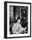 Portrait of Dr. Vannevar Bush of Carnegie Inst., Sitting in His Office-null-Framed Photographic Print