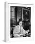 Portrait of Dr. Vannevar Bush of Carnegie Inst., Sitting in His Office-null-Framed Photographic Print