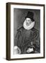 Portrait of Dr. William Gilbert Copper Engraving-null-Framed Giclee Print