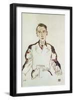 Portrait of Dr-Egon Schiele-Framed Giclee Print