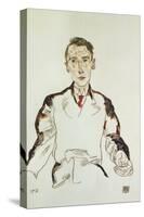 Portrait of Dr-Egon Schiele-Stretched Canvas