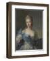 Portrait of Duchesse De La Rochefoucauld-Jean-Marc Nattier-Framed Giclee Print