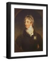 Portrait of Duke Armand-Emmanuel De Richelieu (1766-1822) 1822-Thomas Lawrence-Framed Giclee Print