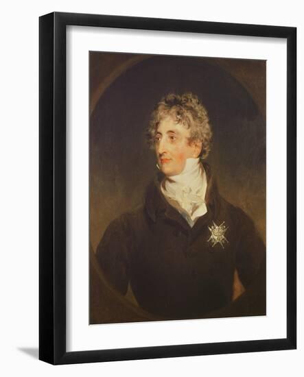 Portrait of Duke Armand-Emmanuel De Richelieu (1766-1822) 1822-Thomas Lawrence-Framed Giclee Print