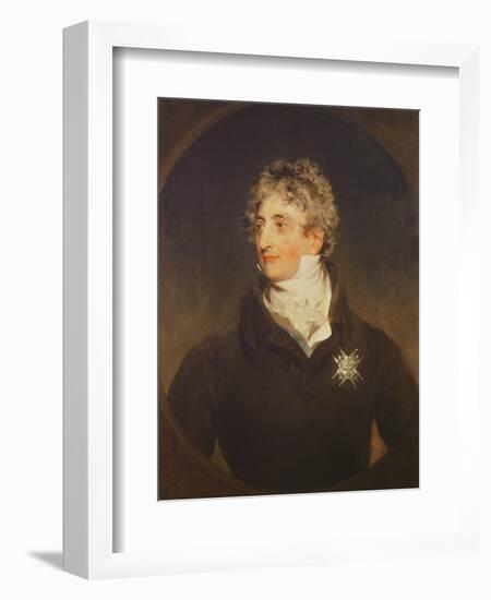 Portrait of Duke Armand-Emmanuel De Richelieu (1766-1822) 1822-Thomas Lawrence-Framed Giclee Print