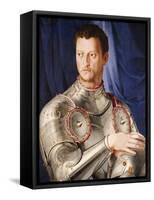 Portrait of Duke Cosimo I de Medici Florence (1503-1572)-Agnolo Bronzino-Framed Stretched Canvas
