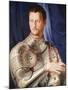 Portrait of Duke Cosimo I de Medici Florence (1503-1572)-Agnolo Bronzino-Mounted Giclee Print