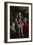 Portrait of Duke Ferdinand of Brunswick Attired as Knight of the Garter, after 1763-Johann Georg Ziesenis-Framed Giclee Print