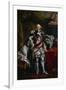 Portrait of Duke Ferdinand of Brunswick Attired as Knight of the Garter, after 1763-Johann Georg Ziesenis-Framed Giclee Print