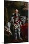 Portrait of Duke Ferdinand of Brunswick Attired as Knight of the Garter, after 1763-Johann Georg Ziesenis-Mounted Giclee Print