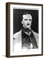 Portrait of Edgar Allan Poe-Sarah Ellen Whitman-Framed Giclee Print