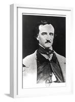 Portrait of Edgar Allan Poe-Sarah Ellen Whitman-Framed Giclee Print
