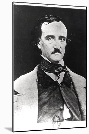 Portrait of Edgar Allan Poe-Sarah Ellen Whitman-Mounted Giclee Print