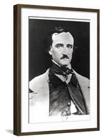 Portrait of Edgar Allan Poe-Sarah Ellen Whitman-Framed Giclee Print