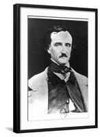 Portrait of Edgar Allan Poe-Sarah Ellen Whitman-Framed Giclee Print