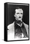 Portrait of Edgar Allan Poe-Sarah Ellen Whitman-Framed Stretched Canvas