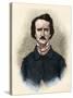 Portrait of Edgar Allan Poe-Stefano Bianchetti-Stretched Canvas