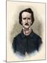 Portrait of Edgar Allan Poe-Stefano Bianchetti-Mounted Giclee Print