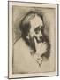 Portrait of Edgar Degas, 1875-Marcellin Gilbert Desboutin-Mounted Giclee Print