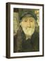 Portrait of Edgar Degas, 1906-Maurice Denis-Framed Giclee Print