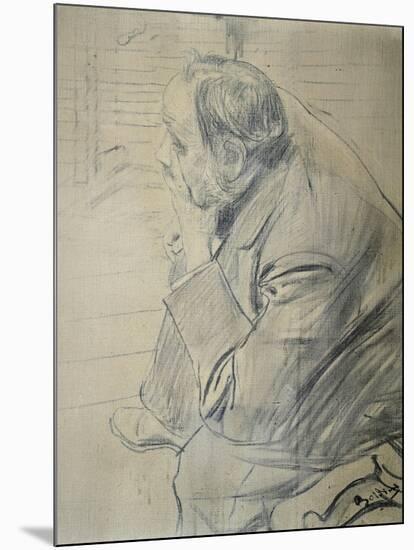 Portrait of Edgar Degas-Giovanni Boldini-Mounted Giclee Print