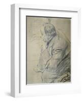 Portrait of Edgar Degas-Giovanni Boldini-Framed Giclee Print