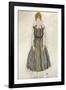 Portrait of Edith, 1915-Egon Schiele-Framed Giclee Print