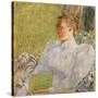 Portrait of Edith Blaney (Mrs. Dwight Blaney), 1894-Childe Hassam-Stretched Canvas