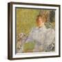 Portrait of Edith Blaney (Mrs. Dwight Blaney), 1894-Childe Hassam-Framed Giclee Print