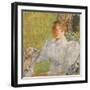 Portrait of Edith Blaney (Mrs. Dwight Blaney), 1894-Childe Hassam-Framed Giclee Print