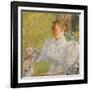 Portrait of Edith Blaney (Mrs. Dwight Blaney) 1894-Childe Hassam-Framed Giclee Print