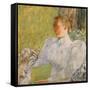 Portrait of Edith Blaney (Mrs. Dwight Blaney) 1894-Childe Hassam-Framed Stretched Canvas