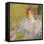 Portrait of Edith Blaney (Mrs. Dwight Blaney), 1894-Childe Hassam-Framed Stretched Canvas