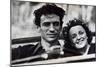 Portrait of Edith Piaf-French Photographer-Mounted Photographic Print