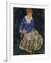 Portrait of Edith Schiele, the Artist's Wife, Seated, 139-Egon Schiele-Framed Giclee Print