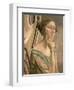 Portrait of Edith Sitwell (1887-1964), 1915-Roger Eliot Fry-Framed Giclee Print