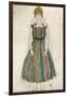 Portrait of Edith (The Artist's Wife), 1915-Egon Schiele-Framed Giclee Print