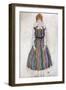 Portrait of Edith (The Artist's Wife)-Egon Schiele-Framed Giclee Print