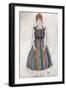 Portrait of Edith (The Artist's Wife)-Egon Schiele-Framed Giclee Print