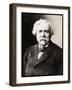 Portrait of Edmond de Goncourt (1822-1896), French writer and the founder of the Academie Goncourt-French Photographer-Framed Giclee Print