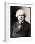 Portrait of Edmond de Goncourt (1822-1896), French writer and the founder of the Academie Goncourt-French Photographer-Framed Giclee Print