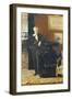 Portrait of Edmond De Goncourt-null-Framed Giclee Print