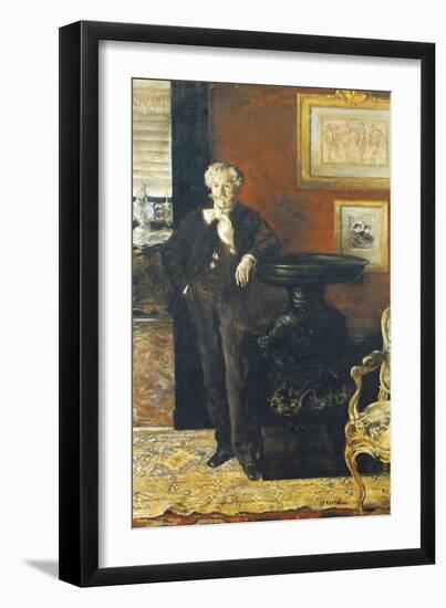 Portrait of Edmond De Goncourt-null-Framed Giclee Print