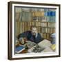 Portrait of Edmond Duranty, 1879-Edgar Degas-Framed Giclee Print