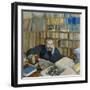 Portrait of Edmond Duranty, 1879-Edgar Degas-Framed Giclee Print