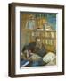 Portrait of Edmond Duranty-Edgar Degas-Framed Premium Giclee Print