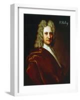 Portrait of Edmond Halley (London-null-Framed Giclee Print