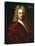 Portrait of Edmond Halley (London-null-Stretched Canvas