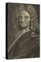 Portrait of Edmond Halley-null-Stretched Canvas